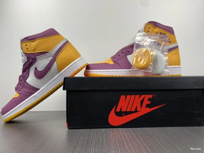 Rep TBK High Jordan Air Brotherhood 1 OG 555088-706 0817